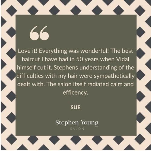 Stephen Young Salon in West Wimbledon, Client Review