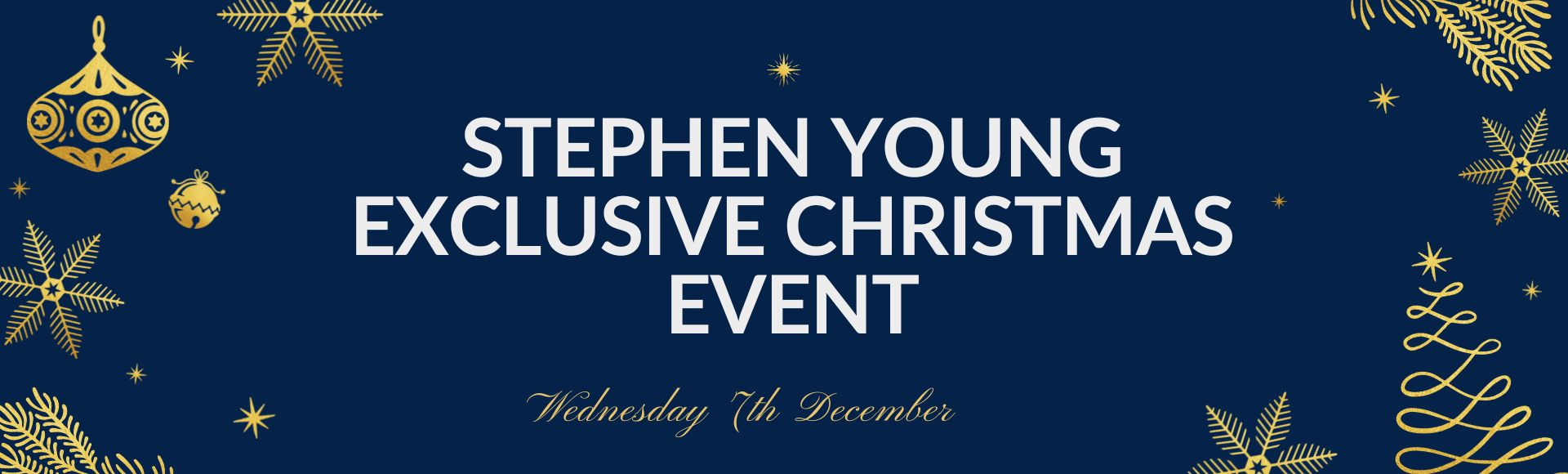Christmas Event, Stephen Young Salon in West Wimbledon