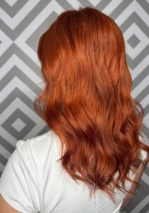 Bold Hair Copper Colours Wimbledon