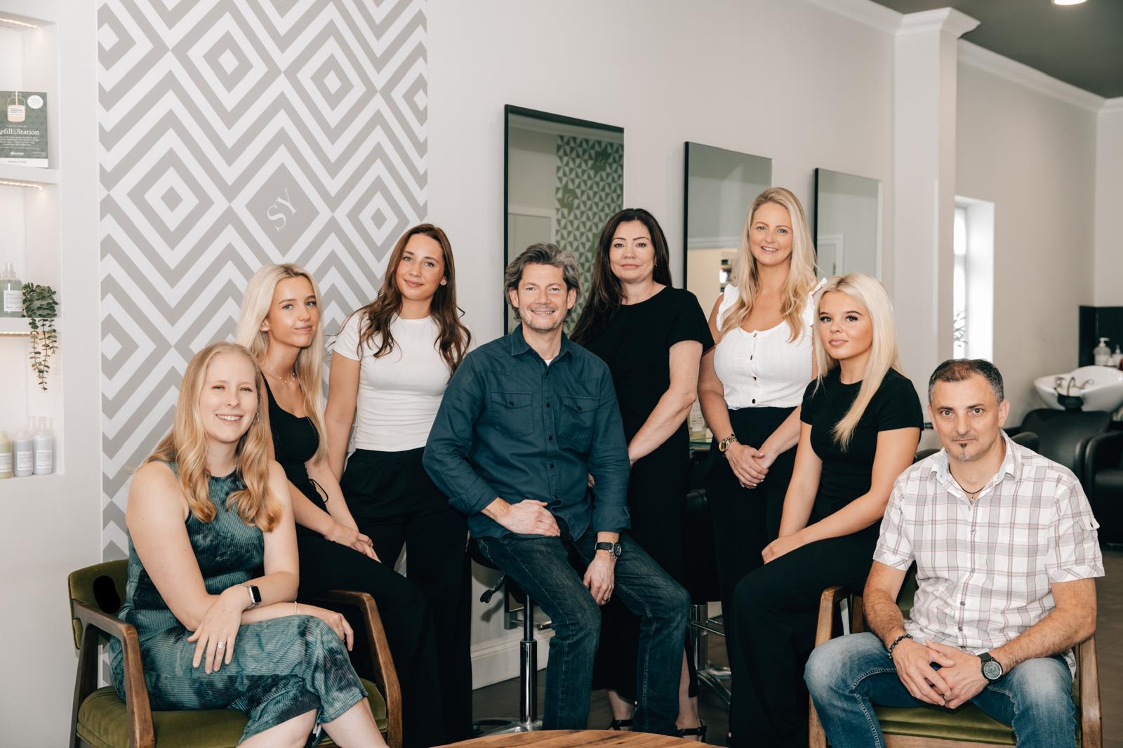 Stephen Young Salon Hairdressing Team