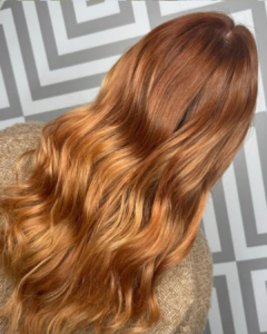 Copper Hair Colour in West Wimbledon